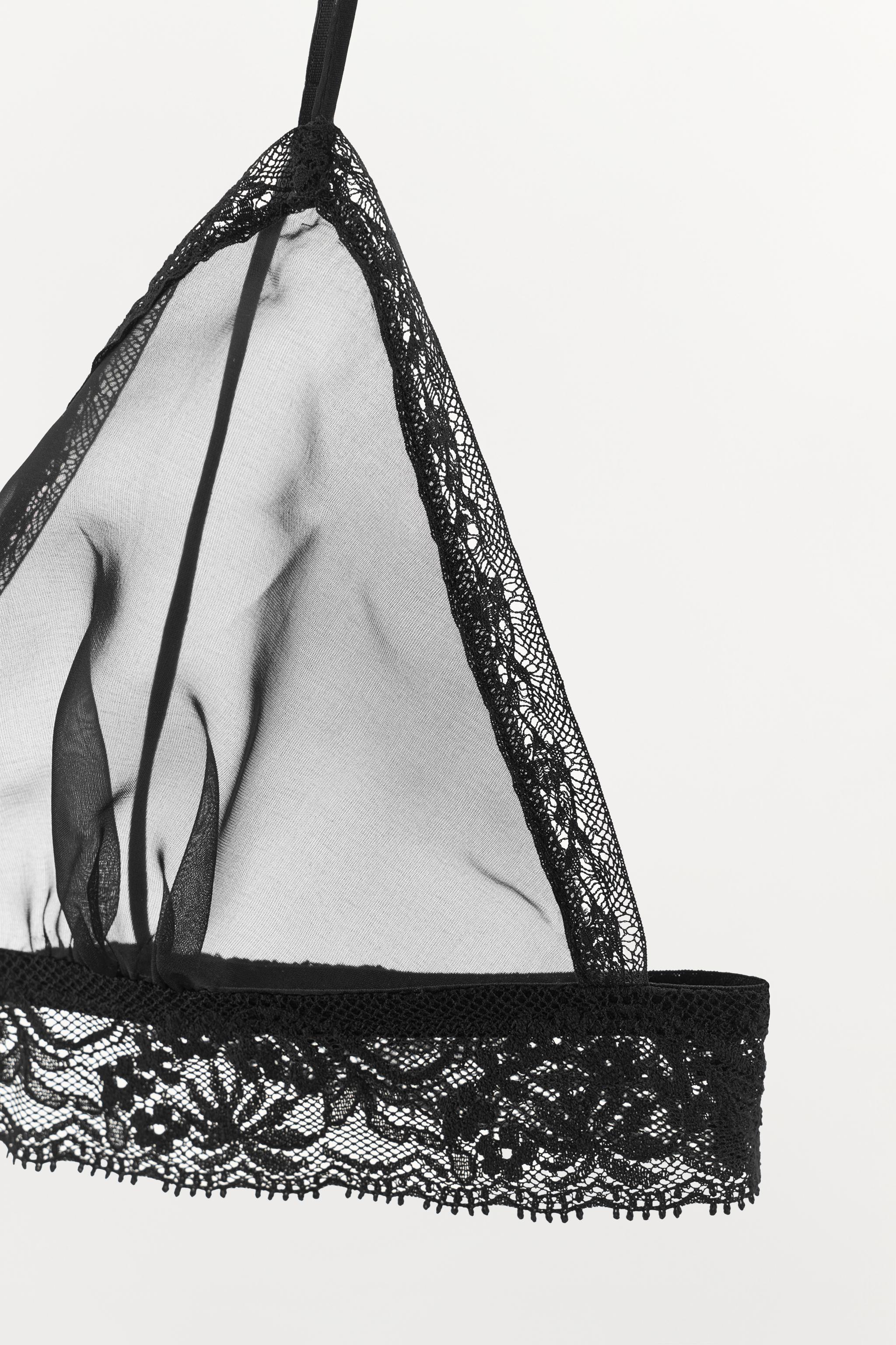 GEORGETTE LACE BRA